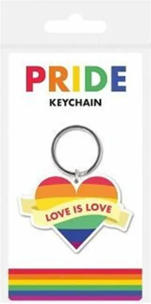 Llavero pyramid pride love is love