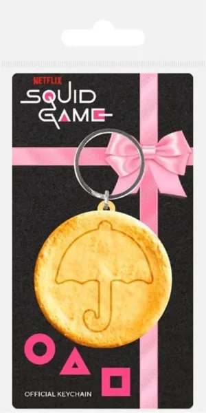 Llavero pyramid galleta juego del calamar squid game galleta