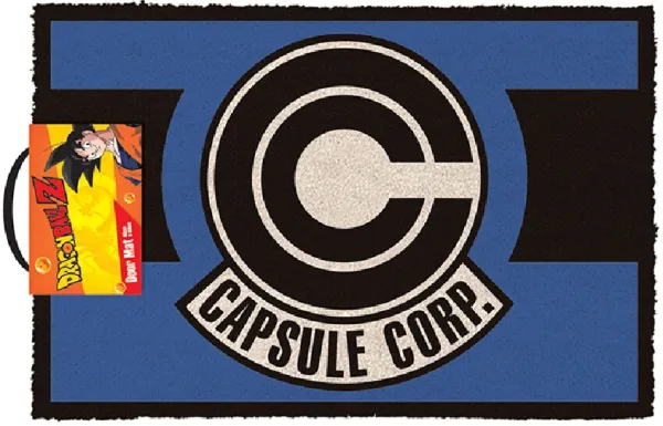 Felpudo pyramid dragon ball capsule corp