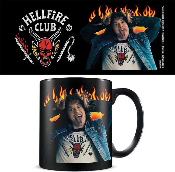 Taza pyramid stranger things eddie helfire club
