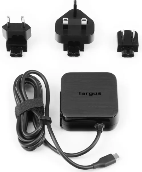Cargador Adaptador Universal Targus 45W Tipo-C Negro