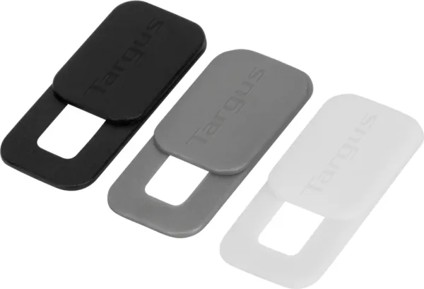 Tapa para Webcam Targus Pack de 3 Negro Gris Blanco
