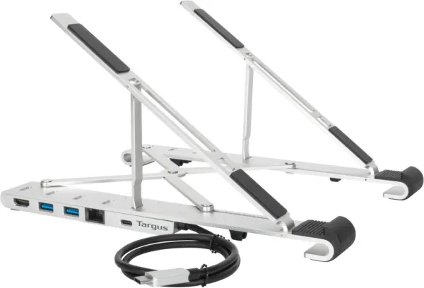 Soporte para Portatil Targus Portable Stand And Dock 15,6" Plata