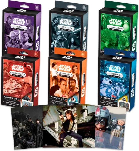 Juego de mesa star wars fact files pegi 6