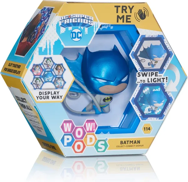 Figura wow! pod DC batman blue metallic