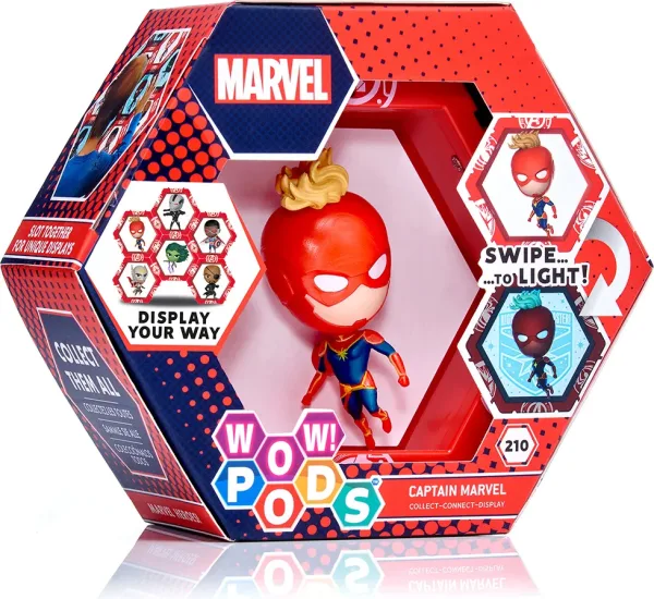 Figura wow! pod marvel -  captain marvel