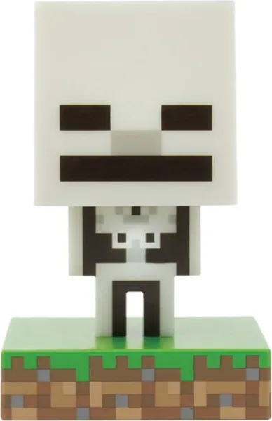 Lampara paladone icon minecraft esqueleto