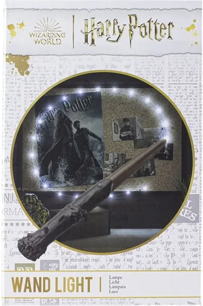 Luces de adorno mágicas paladone harry potter varita