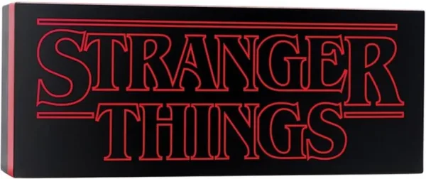 Lampara paladone sranger things logo rectangular