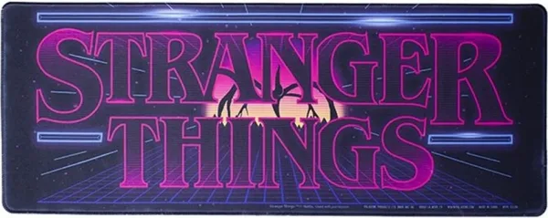 Alfombrilla escritorio paladone stranger things logo arcade