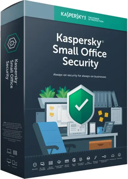 Antivirus Kaspersky Small Office Security 7/ 10 Dispositivos + 1 Servidor/ 1 Año