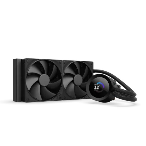 Nzxt Kraken 240 V2 - 240Mm Aio Liquid Cooler W/ 1.54In. Display And Radiator Fans (Black)