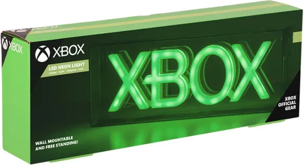 Lámpara LED neón paladone xbox