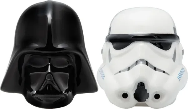 Set salero y pimentero paladone star wars darth vader y stormtrooper 7 cm