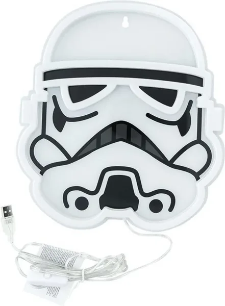 Luz neon pared paladone star wars stormtrooper