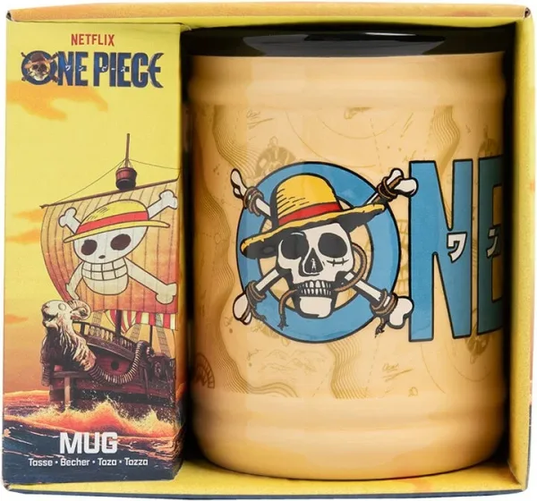 Taza con forma paladone one piece netflix