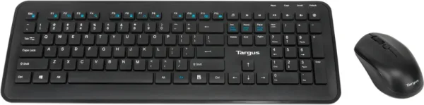 Combo Targus Teclado y Raton Negro Inalambrico USB-A