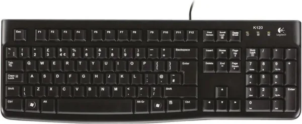 Teclado K120 USB Negro