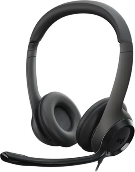 Auricular + Microfono H390 Supresion de Ruido Negro Logitech