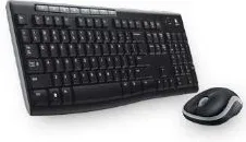 Teclado + mouse logitech mk270 wireless inalambrico ingles