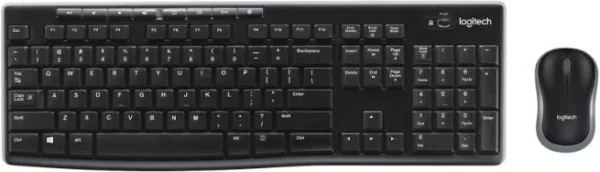 Teclado y Ratón Inalámbricos Logitech Wireless Combo MK270