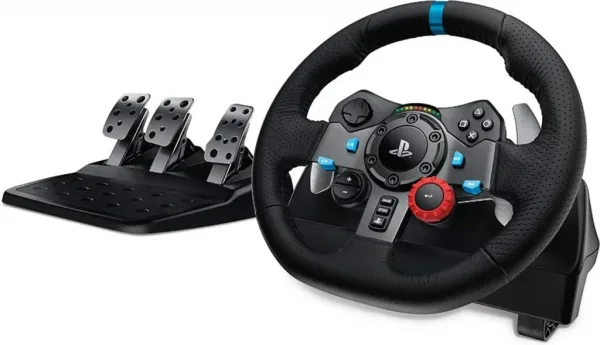 Volante logitech g29 gaming driving force racing wheel for playstation