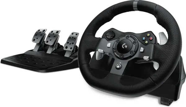 Volante logitech g920 gaming driving force racing wheel para pc & xbox