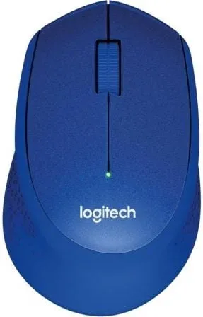 Mouse raton logitech m330 optico wireless inalambrico silent plus azul