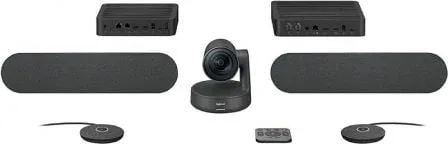 Sistema de Videoconferencia Logitech Rally Plus/ Campo de Visión 82º/ 4K