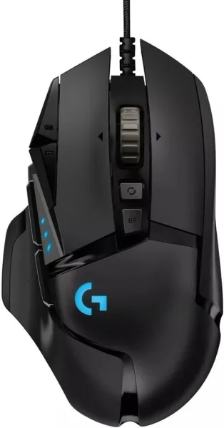 Raton gaming logitech g502 hero negro