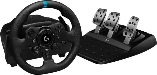 Volante con Pedales Logitech G923 TrueForce para PlayStation PS5/ PC