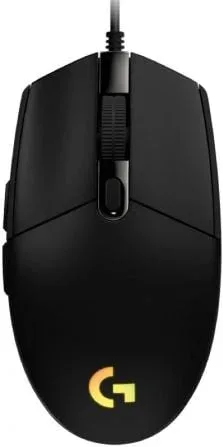 Ratón Gaming Logitech G203 Lightsync/ Hasta 8000 DPI/ Negro