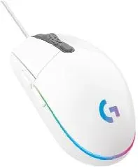 Mouse raton logitech g203 lightsync blanco gaming 8.000 dpi 6 botones