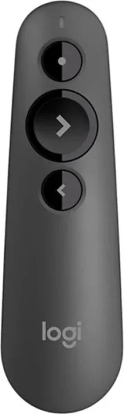 Mando wireless inalambrico logitech r500s para presentaciones -  Bluetooth -  grafito