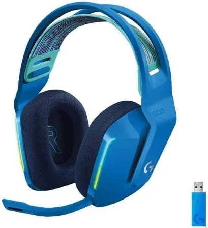 Auriculares Gaming Inalámbricos con Micrófono Logitech G733/ Azules