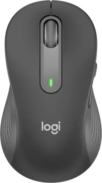 Mouse raton logitech m650 para zurdos optico wireless inalambrico negro