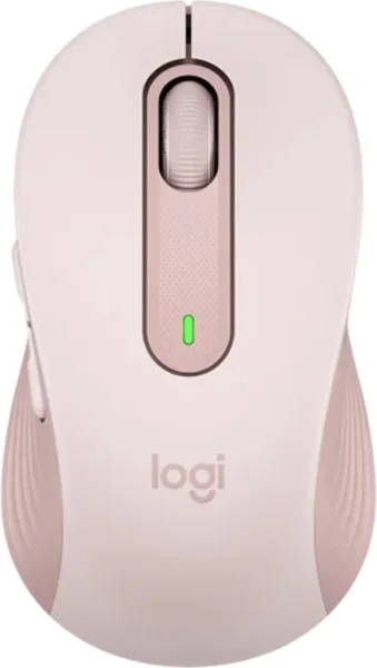 Mouse raton logitech m650 mediano optico wireless inalambrico rosa