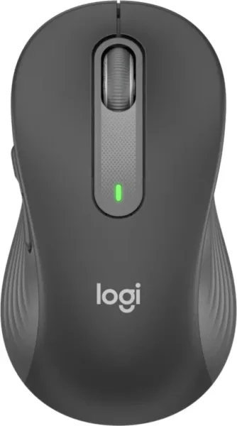 Mouse raton logitech m650 for business grande wireless inalambrico grafito