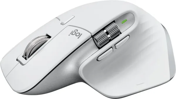 Mouse raton logitech mx master 3s wireless inalambrico 8000dpi gris palido