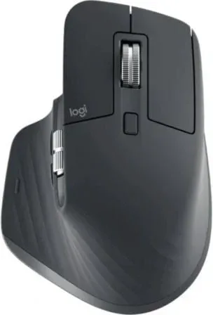 Ratón Ergonómico Inalámbrico Logitech MX Master 3S For Business/ Batería recargable/ Hasta 8000 DPI/ Grafito