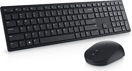 Teclado + Raton Wireless Km5221W Black Dell