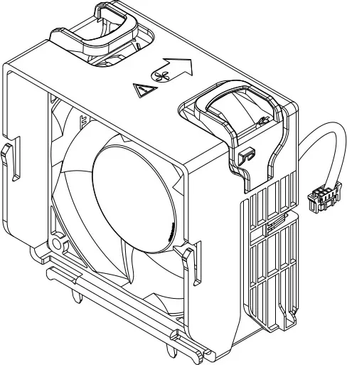 Modulo de Ventilador Servidor Dell 121-Bbbx