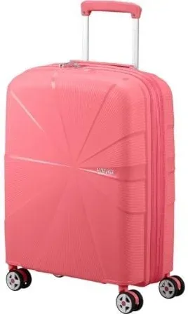 Maleta de Cabina American Tourister Starvibe Spinner 55cm/ 55x40x20cm/ 4 Ruedas/ Coral
