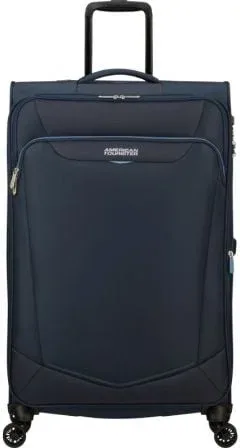 Maleta Grande American Tourister SummerRide Spinner 80cm/ 80x48x30cm/ 4 Ruedas/ Azul Marino
