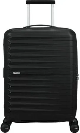 Maleta de Cabina American Tourister FastForward Spinner Expansible 55cm/ 55x40x23cm/ 4 Ruedas/ Negro