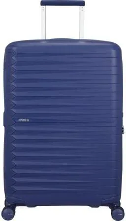 Maleta Mediana American Tourister FastForward Spinner Expansible 68cm/ 68x46x30cm/ 4 Ruedas/ Púrpura Anochecer