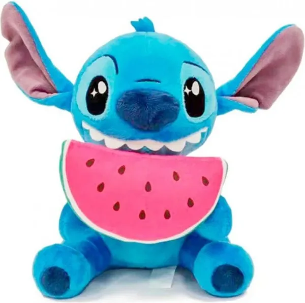 Peluche simba disney lilo & stitch stitch con sandia 25cm