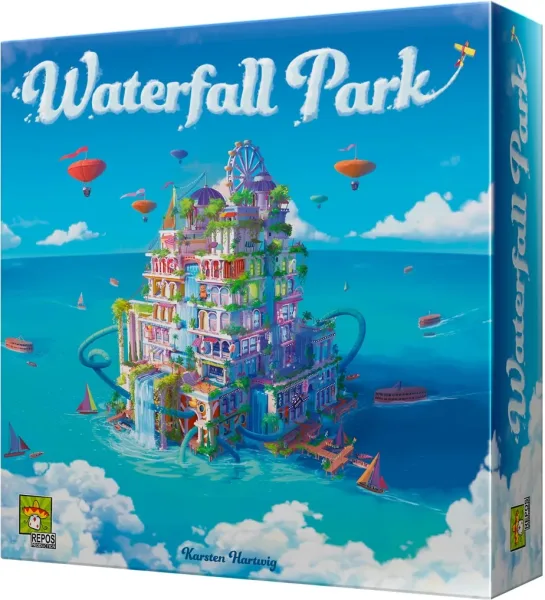 Juego de mesa waterfall park edad recomendada 10 años