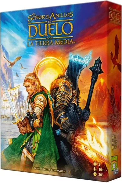 Juego de mesa el señor de los anillos: duelo por la tierra media