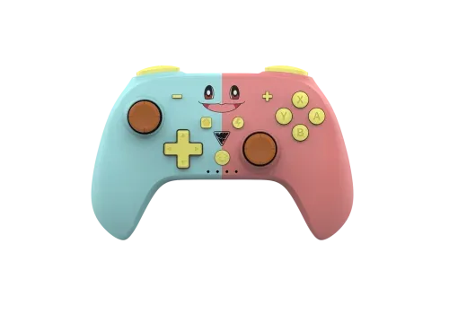 Dragonshock PopTop Azul, Rosa, Amarillo, Marrón Bluetooth Gamepad Analógico/Digital Nintendo Switch, PC